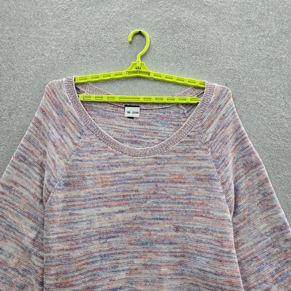 Torrid‎ Women Sweater 4 Multicolor Striped Long Sleeve